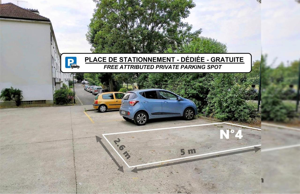 Room & Parking In Shared Appartment With Proprietor L 25 Mins From Paris Gare Du Nord, Cdg Airport & Stade De France Montmagny Bagian luar foto