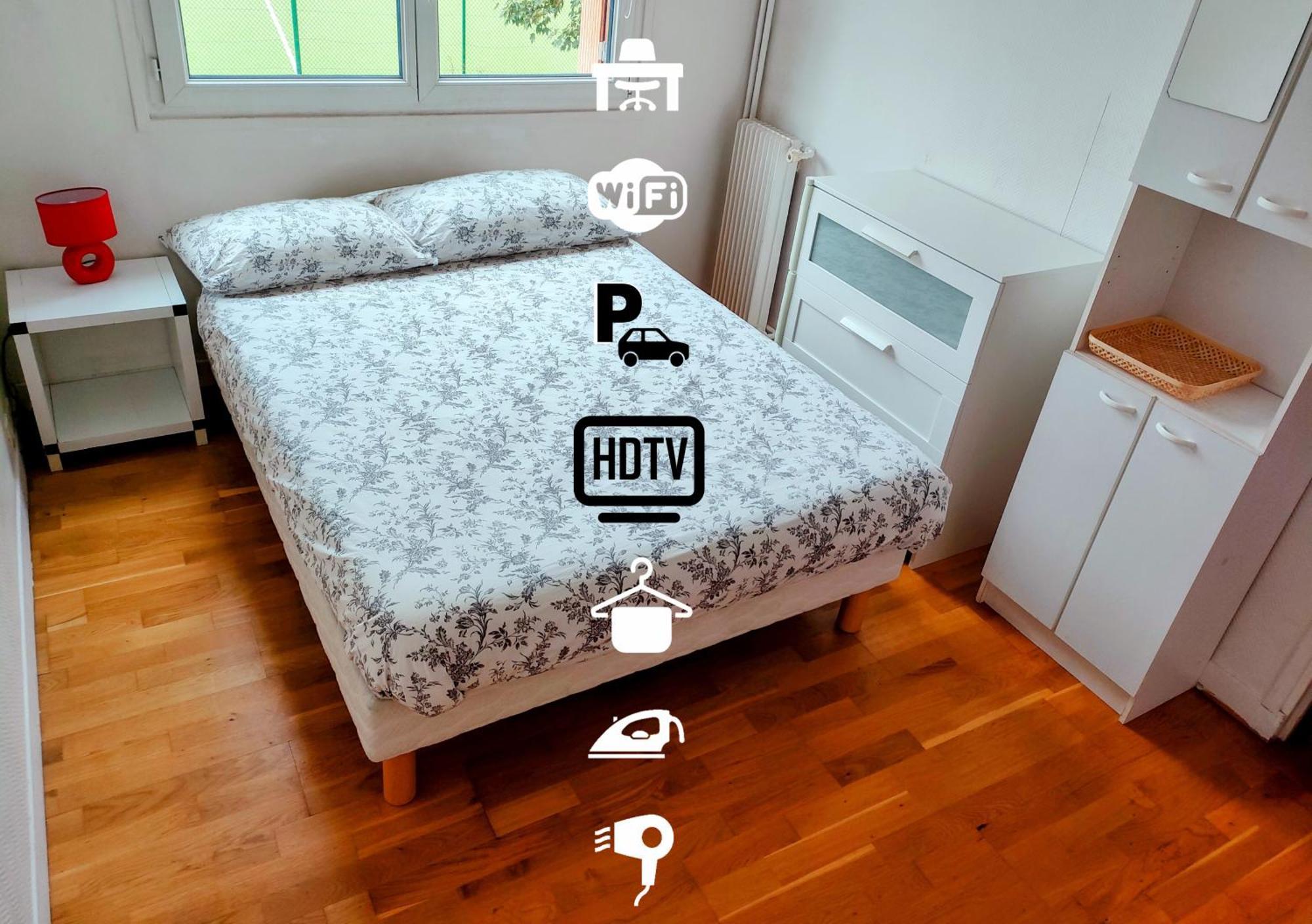 Room & Parking In Shared Appartment With Proprietor L 25 Mins From Paris Gare Du Nord, Cdg Airport & Stade De France Montmagny Bagian luar foto